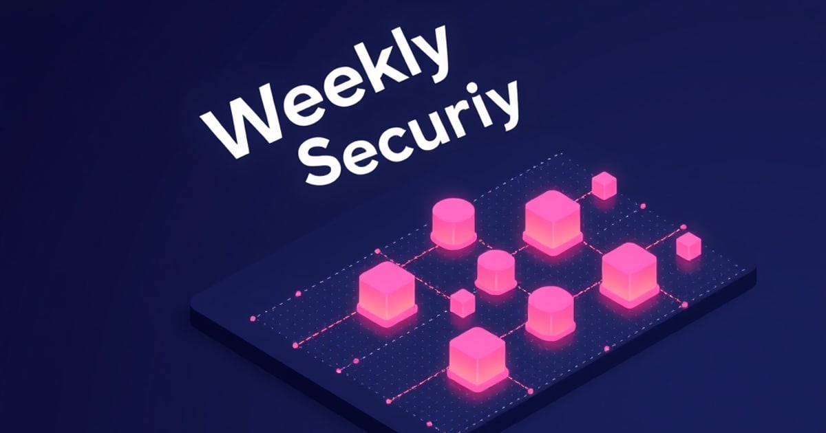 Weekly AI security news roundup covering CISA alerts, CVEs, supply chain incidents, and regulatory updates